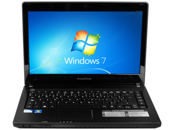 Laptop eMachines D528-2062:
Procesador Intel Celeron T3500 (2.10GHz),
Memoria de 2GB DDR3, Disco Duro de 250GB,
Video Intel GMA 4500M, Pantalla LCD de 14