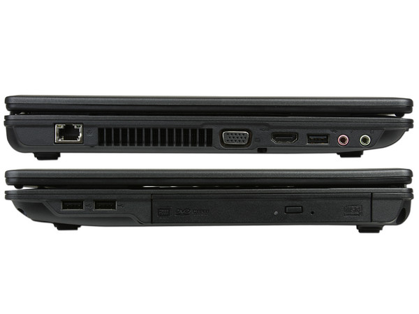 Laptop eMachines EME528-2461:
Procesador Intel Celeron 900 (2.2GHz),
Memoria de 1GB DDR3, Disco Duro de 160GB,
Video Intel GMA 4500M,
Pantalla de 15.6