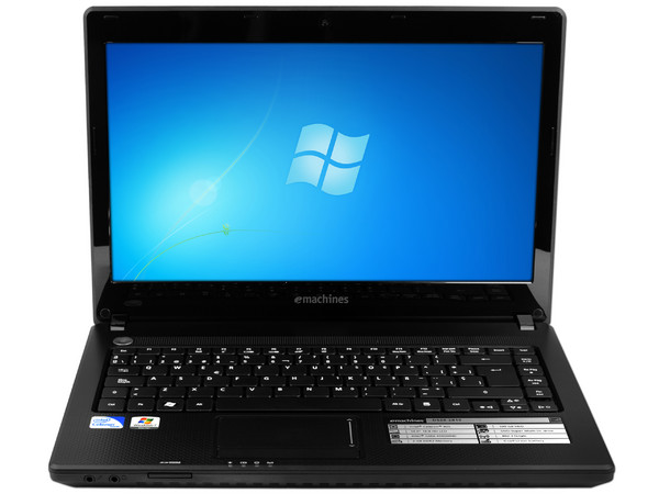 Laptop eMachines D528-2819:
Procesador Intel Celeron 925 (2.30GHz),
Memoria de 2GB DDR3, Disco Duro de 320GB,
Video Intel GMA 4500MHD,
Pantalla LCD HD de 14