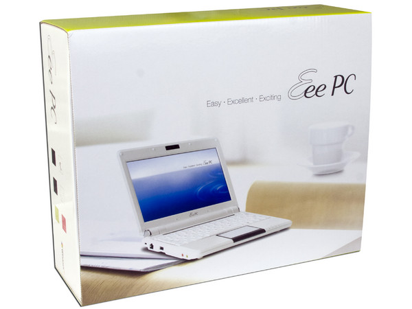 Netbook ASUS Eee PC 1000HA:
Procesador Intel Atom N270 (1.60 GHz),
Memoria de 1GB DDR II, Almacenamiento Interno 160GB,
Pantalla de 10