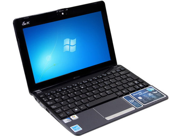 Netbook Asus Eee PC 1015PED:
Procesador Intel Atom N455 (1.66GHz),
Memoria de 2GB DDR3,  Disco Duro 250GB,
Pantalla LED LCD de 10.1