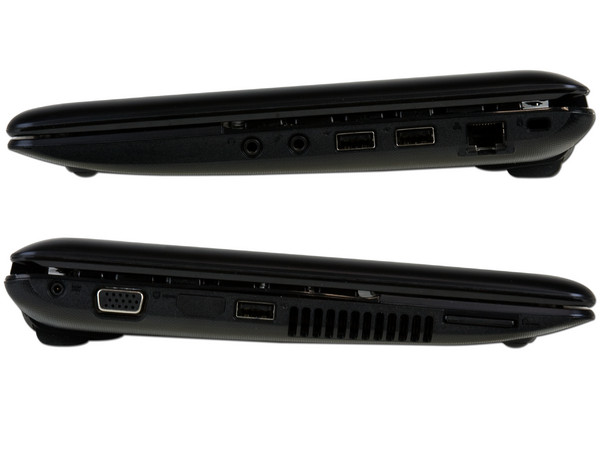 Netbook Asus Eee PC 1215P-MM17:
Procesador Intel Atom N550 Dual Core (1.5GHz),
Memoria de 2GB DDR3,  Disco Duro 250GB,
Pantalla LED de 12.1
