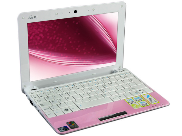 Netbook ASUS Eee PC 1005HA:
Procesador Intel Atom N270 (1.60 GHz),
Memoria de 1GB DDR II, Almacenamiento Interno 160GB,
Pantalla de 10.1 LED