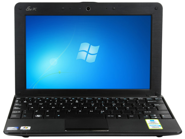 Netbook Asus Eee PC 1001PX:
Procesador Intel Atom N450 (1.66GHz),
Memoria de 1GB DDR2,  Disco Duro 250GB,
Pantalla de 10.1