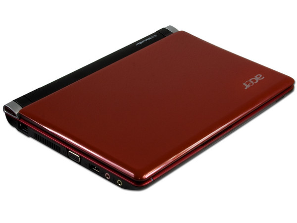 Netbook Acer Aspire One:
Procesador Intel Atom N270 (1.60 GHz),
Memoria de 1GB DDR II,  D.D. 250GB,
Pantalla de 10.1