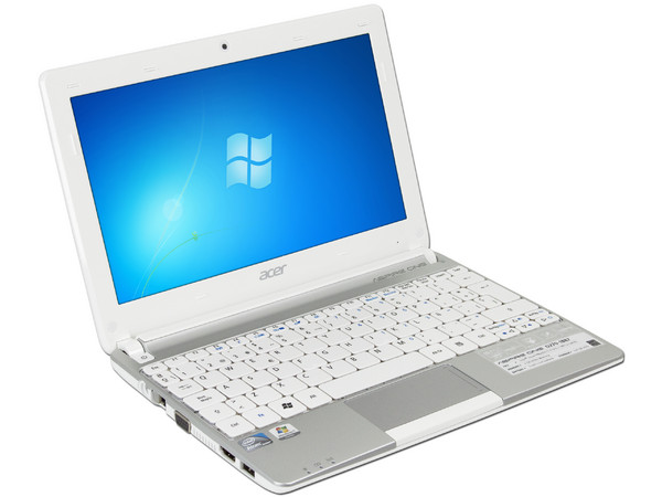 Netbook  Acer Aspire ONE D270-1648:
Procesador Intel Atom N2600 (1.6 GHz),
Memoria de 2GB DDR3,  Disco Duro 320GB,
Pantalla LED de 10.1