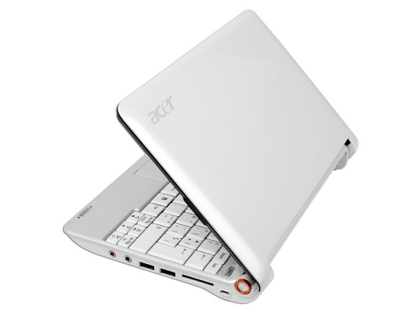 UltraPortátil Netbook Acer Aspire One:
Procesador Intel Atom N270 (1.60 GHz),
Memoria de 1GB DDR II, Disco Duro de 160GB,
Pantalla de 8.9