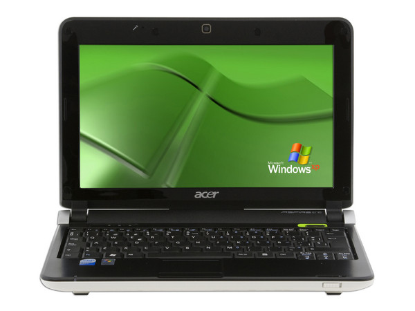 Netbook Acer Aspire One:
Procesador Intel Atom N270 (1.60 GHz),
Memoria de 1GB DDR II,  Almacenamiento Interno 160GB,
Pantalla de 10.1