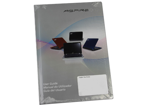 Netbook Acer Aspire One:
Procesador Intel Atom N520 (1.33 GHz),
Memoria de 1GB DDR II,  Almacenamiento Interno 160GB,
Pantalla de 11.6