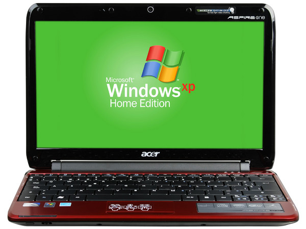 Netbook Acer Aspire One:
Procesador Intel Atom N520 (1.33 GHz),
Memoria de 1GB DDR II,  Almacenamiento Interno 160GB,
Pantalla de 11.6