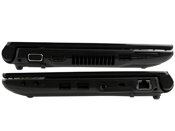 Netbook Acer Aspire One 521-1863:
Procesador AMD V105 (1.20GHz),
Memoria de 1GB DDR3,  Disco Duro 250GB,
Pantalla LED de 10.1
