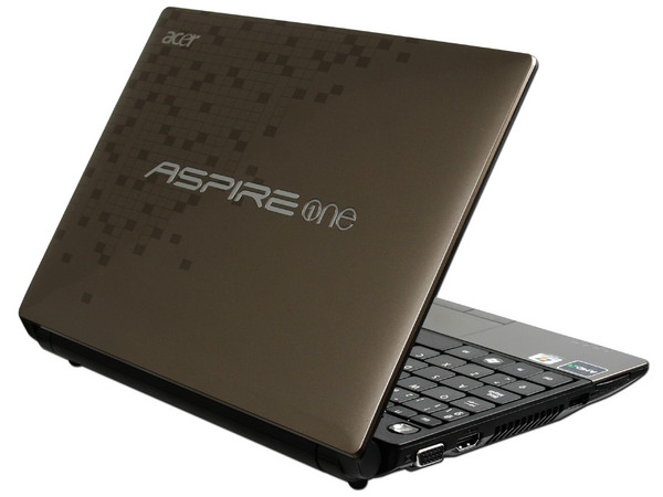 Netbook Acer Aspire One 521-3165:
Procesador AMD Athlon II Neo K125 (1.7 GHz),
Memoria de 2GB DDR3,  Almacenamiento Interno 250GB,
Pantalla de 10.1