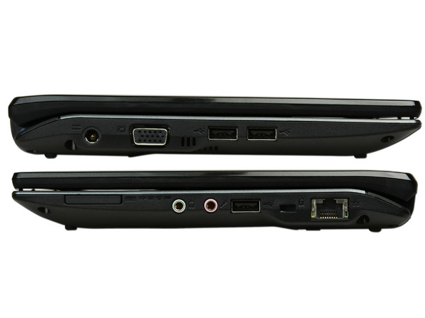 Netbook Acer Aspire One 533-13401:
Procesador Intel Atom N455 (1.6GHz),
Memoria de 1GB DDR3,  Disco Duro 250GB,
Pantalla de 10.1