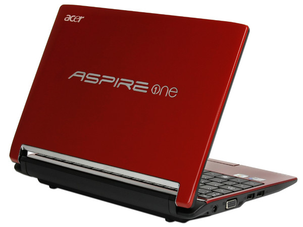 Netbook Acer Aspire One 533-13525:
Procesador Intel Atom N455 (1.6GHz),
Memoria de 1GB DDR3,  Disco Duro 250GB,
Pantalla de 10.1