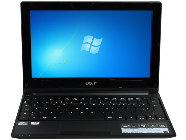 Netbook Acer Aspire ONE D255E-2826:
Procesador Intel Atom N450 (1.66GHz),
Memoria de 1GB DDR2,  Disco Duro 160GB,
Pantalla LED de 10.1