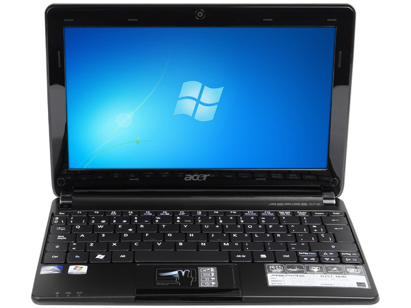 Netbook Acer Aspire One D257-1890: 
Procesador Intel Atom N570 (1.66GHz), 
Memoria de 1GB DDR3, Disco Duro 250GB, 
Pantalla LED de 10.1