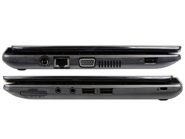Netbook Acer Aspire One D257-1890: 
Procesador Intel Atom N570 (1.66GHz), 
Memoria de 1GB DDR3, Disco Duro 250GB, 
Pantalla LED de 10.1