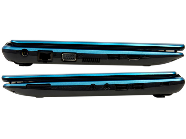Netbook Acer Aspire ONE 722-0881:
Procesador AMD Dual-Core C50 (1.0 GHz),
Memoria de 2GB DDR3,  Disco Duro 320GB,
Pantalla LED de 11.6