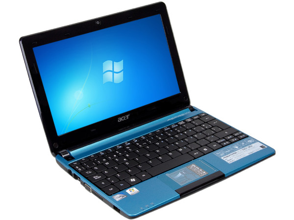 Netbook Acer Aspire One D257-1850: 
Procesador Intel Atom N570 (1.66GHz), 
Memoria de 1GB DDR3, Disco Duro 250GB, 
Pantalla LED de 10.1