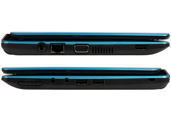 Netbook Acer Aspire One D257-1676: 
Procesador Intel Atom N570 (1.66GHz), 
Memoria de 1GB DDR3, Disco Duro 250GB, 
Pantalla LED de 10.1