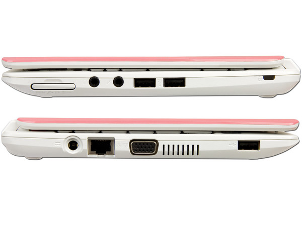 Netbook Acer Aspire ONE HAPPY 2:
Procesador Intel Atom N570 (1.66GHz),
Memoria de 1GB DDR3,  Disco Duro de 250GB,
Pantalla LED de 10.1