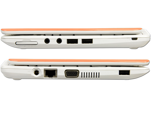 Netbook Acer Aspire ONE HAPPY 2:
Procesador Intel Atom N570 (1.66GHz),
Memoria de 1GB DDR3,  Disco Duro de 250GB,
Pantalla LED de 10.1