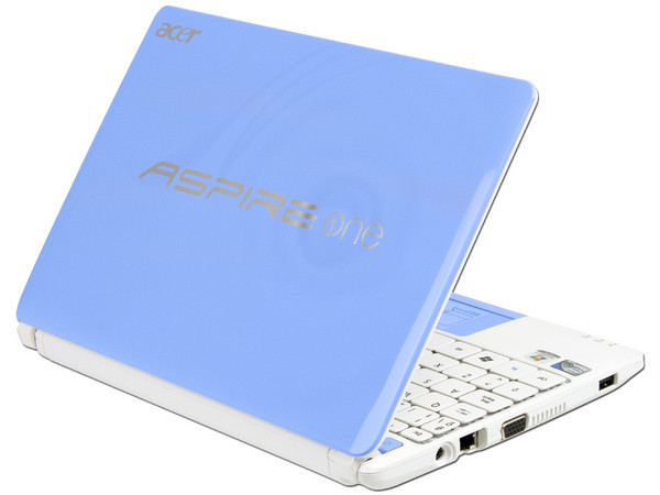 Netbook Acer Aspire ONE HAPPY 2:
Procesador Intel Atom N570 (1.66GHz),
Memoria de 1GB DDR3,  Disco Duro de 250GB,
Pantalla LED de 10.1
