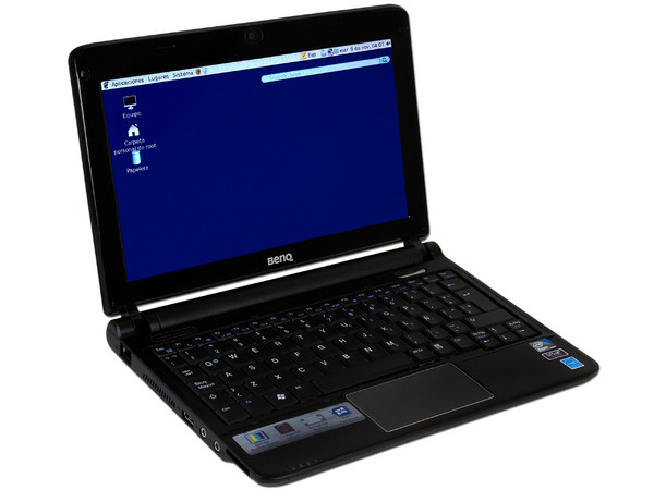 Netbook BenQ Joybook Lite U105:
Procesador Intel Atom N450 (1.66 GHz),
Memoria de 1GB DDR II,  Almacenamiento Interno 250GB,
Pantalla de 10.1
