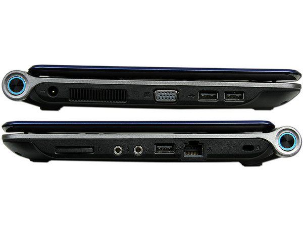 Netbook BenQ Joybook Lite U121:
Procesador Intel Atom N520 (1.33 GHz),
Memoria de 1GB DDR II,  Disco Duro 160GB,
Pantalla de 11.6