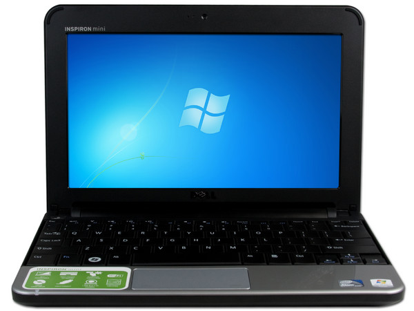 Netbook Dell Inspiron Mini 10:
Procesador Intel Atom N270 (1.60 GHz),
Memoria de 1GB DDR II, Disco Duro 160GB,
Pantalla de 10.1