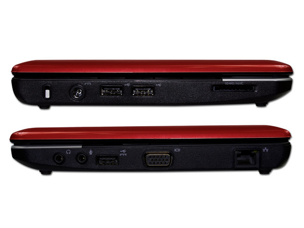 Netbook Dell Inspiron Mini 10:
Procesador Intel Atom N270 (1.60 GHz),
Memoria de 1GB DDR II, Disco Duro 160GB,
Pantalla de 10.1