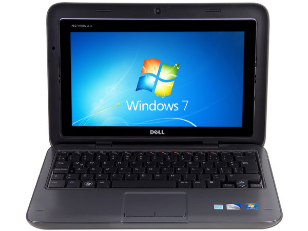 Netbook/Tablet Dell Inspiron Duo (S1055_232LPA):
Procesador Intel Atom DC N550 (1.5GHz), 
Memoria de 2GB DDR3, Disco Duro 320GB, 
Pantalla Multi-touch LED de 10.1
