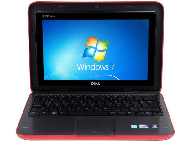 Netbook/Tablet Dell Inspiron Duo (S1055_232LPA):
Procesador Intel Atom DC N550 (1.5GHz), 
Memoria de 2GB DDR3, Disco Duro 320GB, 
Pantalla Multi-touch LED de 10.1