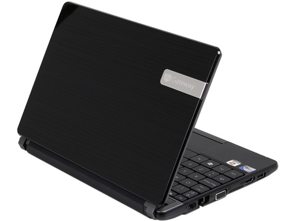 Netbook Gateway LT4002m:
Procesador Intel Atom N2600 (1.6 GHz),
Memoria de 2 GB DDR3, D.D. 320 GB,
Pantalla LED de 10.1