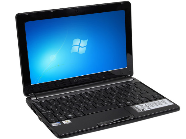 Netbook Gateway LT4002m:
Procesador Intel Atom N2600 (1.6 GHz),
Memoria de 2 GB DDR3, D.D. 320 GB,
Pantalla LED de 10.1