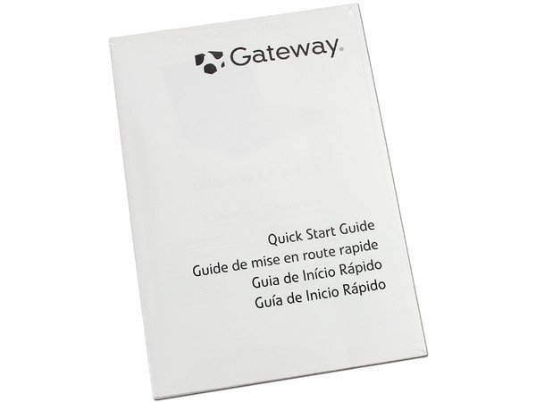 Netbook Gateway LT4002m:
Procesador Intel Atom N2600 (1.6 GHz),
Memoria de 2 GB DDR3, D.D. 320 GB,
Pantalla LED de 10.1