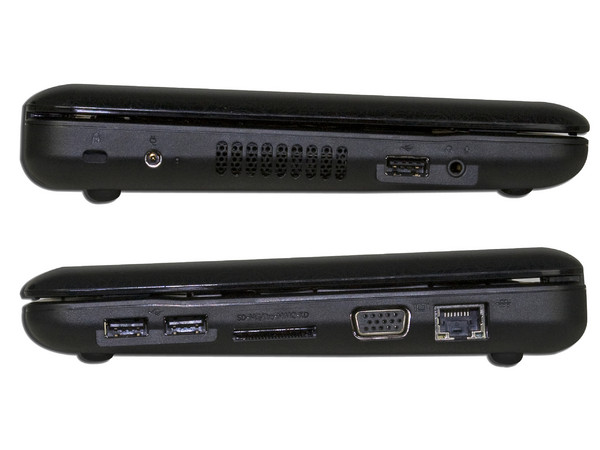 Netbook HP Mini 110,
Procesador Intel Atom N270 (1.60 GHz),
Memoria 512MB DDR2, Pantalla WSVGA de 10.1