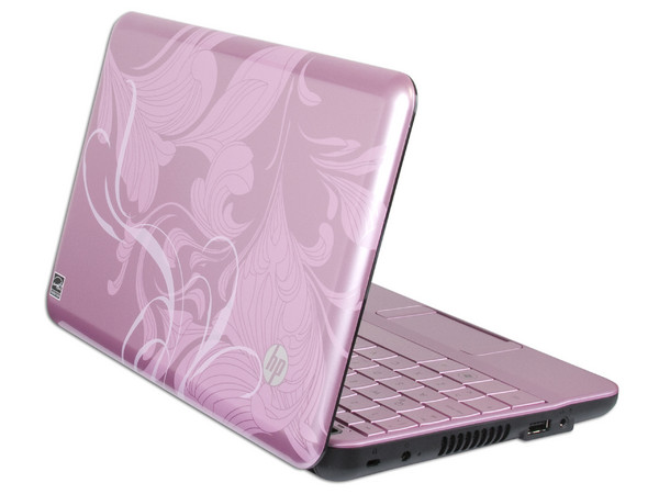 Netbook HP Mini 110-1031LA,
Procesador Intel Atom N270 (1.60 GHz),
Memoria 1GB DDR2, Pantalla 10.1”,
Disco Duro de 250GB, Red 802.11b/g,
Windows 7 . Color Rosa