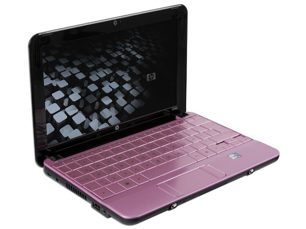 Netbook HP Mini 110-1031LA,
Procesador Intel Atom N270 (1.60 GHz),
Memoria 1GB DDR2, Pantalla 10.1”,
Disco Duro de 250GB, Red 802.11b/g,
Windows 7 . Color Rosa