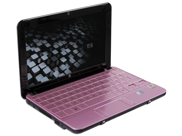 Netbook HP Mini 110-1130LA,
Procesador Intel Atom N270 (1.60 GHz),
Memoria 1GB DDR2, Pantalla SD LED 10.1”,
Disco Duro de 160GB, Red 802.11b/g,
Windows 7. Color Rosa