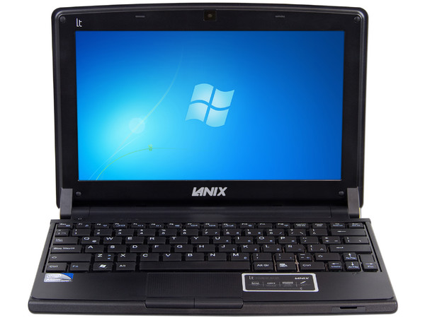 Netbook Lanix LT:
Procesador Intel Atom N455 (1.66GHz),
Memoria de 1GB DDR3,  Disco Duro 160GB,
Pantalla LCD de 10.1