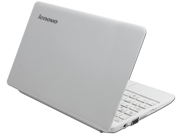 Netbook Lenovo IdeaPad S10-3s,
Procesador Intel Atom N450 (1.66 GHz),
Memoria 1GB DDR2, Pantalla LED 10.1”,
Disco Duro de 160GB, Red 802.11b/g/n,
Windows 7. Color Blanca