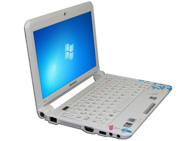 Netbook Lenovo IdeaPad S10-2 Pop Art:
Procesador Intel Atom N280 (1.66 GHz),
Memoria de 1GB DDR II, D.D. 250GB,
Pantalla de 10.1