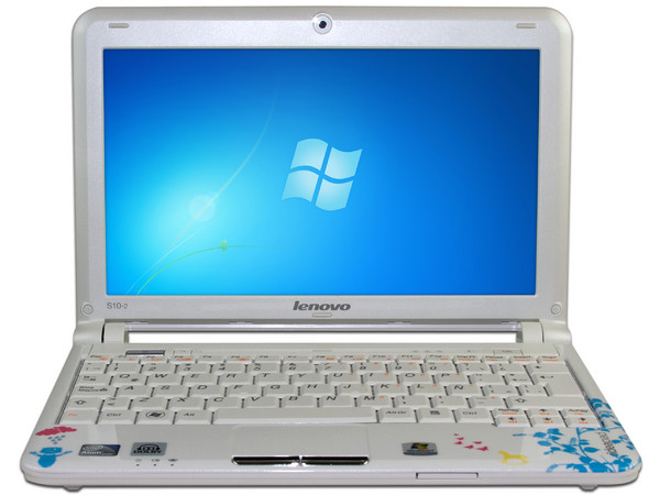 Netbook Lenovo IdeaPad S10-2 Pop Art:
Procesador Intel Atom N280 (1.66 GHz),
Memoria de 1GB DDR II, D.D. 250GB,
Pantalla de 10.1