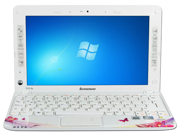 Netbook Lenovo IdeaPad S10-3s,
Procesador Intel Atom N450 (1.66 GHz),
Memoria 2GB DDR2, Pantalla 10.1”,
Disco Duro de 250GB, Red 802.11b/g/n,
Windows 7. Color Rosa