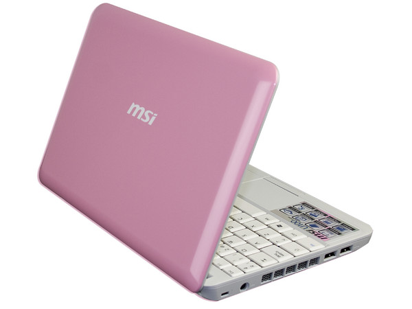 Netbook MSI Wind U100:
Procesador Intel Atom N270 (1.60 GHz),
Memoria de 1GB DDR II, Disco Duro 160GB,
Pantalla de 10