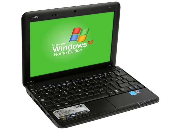 Netbook MSI Wind U130-1098MX,
Procesador Intel Atom N450 (1.66GHz),
Memoria 1GB DDR2, Pantalla de 10”,
Disco Duro de 160GB, Red 802.11b/g/n,
Windows XP Home Edition (SP3)