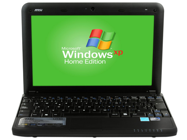Netbook MSI Wind U130-1098MX,
Procesador Intel Atom N450 (1.66GHz),
Memoria 1GB DDR2, Pantalla de 10”,
Disco Duro de 160GB, Red 802.11b/g/n,
Windows XP Home Edition (SP3)