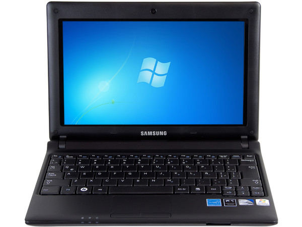 Netbook Samsung N102S-B:
Procesador Intel Atom N2100 (1.6 GHz),
Memoria de 2 GB DDR3, DD 320 GB,
Pantalla LED de 10.1