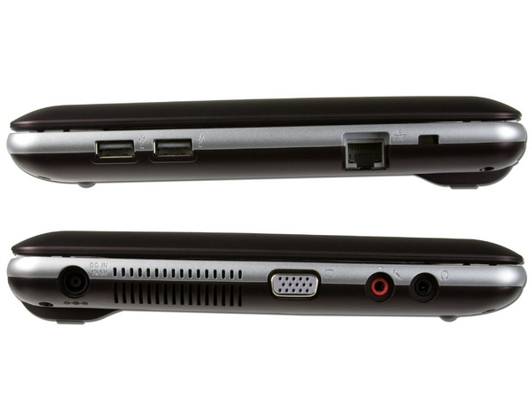 Netbook Sony Vaio:
Procesador Intel Atom N280 (1.66 GHz),
Memoria de 1GB DDR II,  Disco Duro 250GB,
Pantalla de 10.1